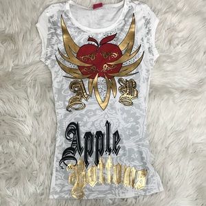 Embellished Apple Bottoms TShirts - Brand New